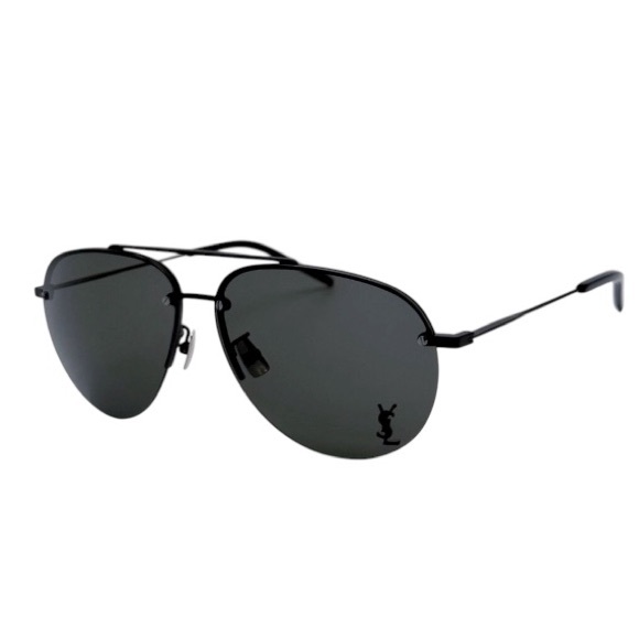 Saint Laurent Classic 11M Aviator Sunglasses - Picture 2 of 7